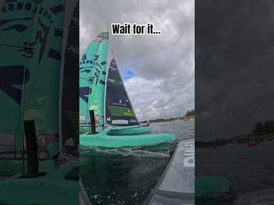 This little love tap cost @SailGPUSA 2 penalty points  #sailgp