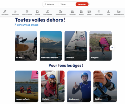 Avanc�es Destination Voile  | Actualit�s