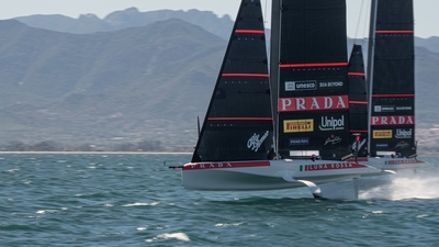 CUP BLOG: LUNA ROSSA RAMPING UP
