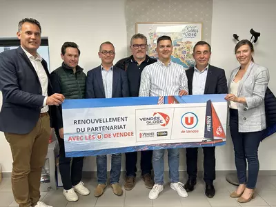 U de Vend�e, reconduit son engagement comme fournisseur officiel de la Vend�e Arctique et du Vend�e Globe | Vend�e Globe