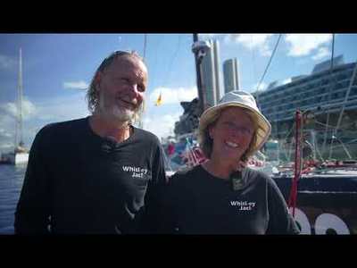 Interview d'arriv�e Whiskey Jack - 5�me �tape