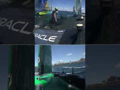 Things can get heated onboard an F50  #SailGP #sailing #racing