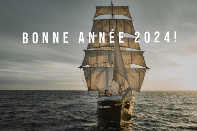 Bonne anne 2024 ! - Fondation Belem Caisse d'Epargne