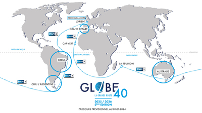 LA GLOBE40 2025/ 2026 PRSENTE SES PREMIERS INSCRITS ET UN PARCOURS QUI SE DESSINE - globe40