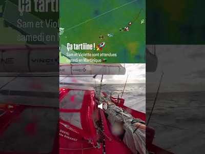 Navigation à vive allure pour Sam et Violette