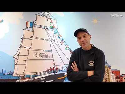 Aymeric GIBET - le Capitaine du BELEM