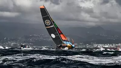IMOCA Podiums Francesca Clapcich et Will Harris, Deuxièmes en IMOCA*