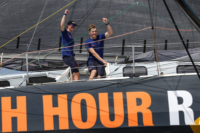 Francesca Clapcich et Will Harris (11th Hour Racing) deuximes de la TRANSAT CAF L'OR en IMOCA