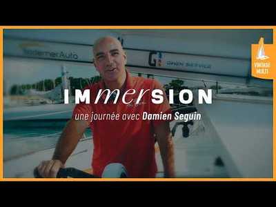 imMERsion | Damien Seguin prepare sa 5e Route du Rhum sur le bateau qui l'a fait rever enfant